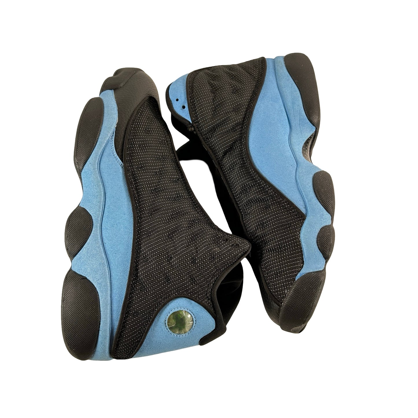DJ5982 041 Jordan 13 Retro Black University Blue [USED] - 13 M (Used) (Replace Box)