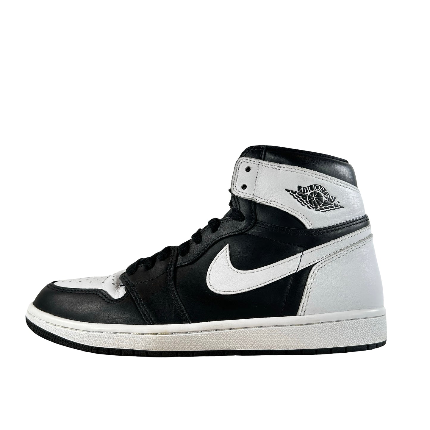 DZ5485 010 Jordan 1 Retro High OG Black White [USED] - 8 M (Used) (No Box)