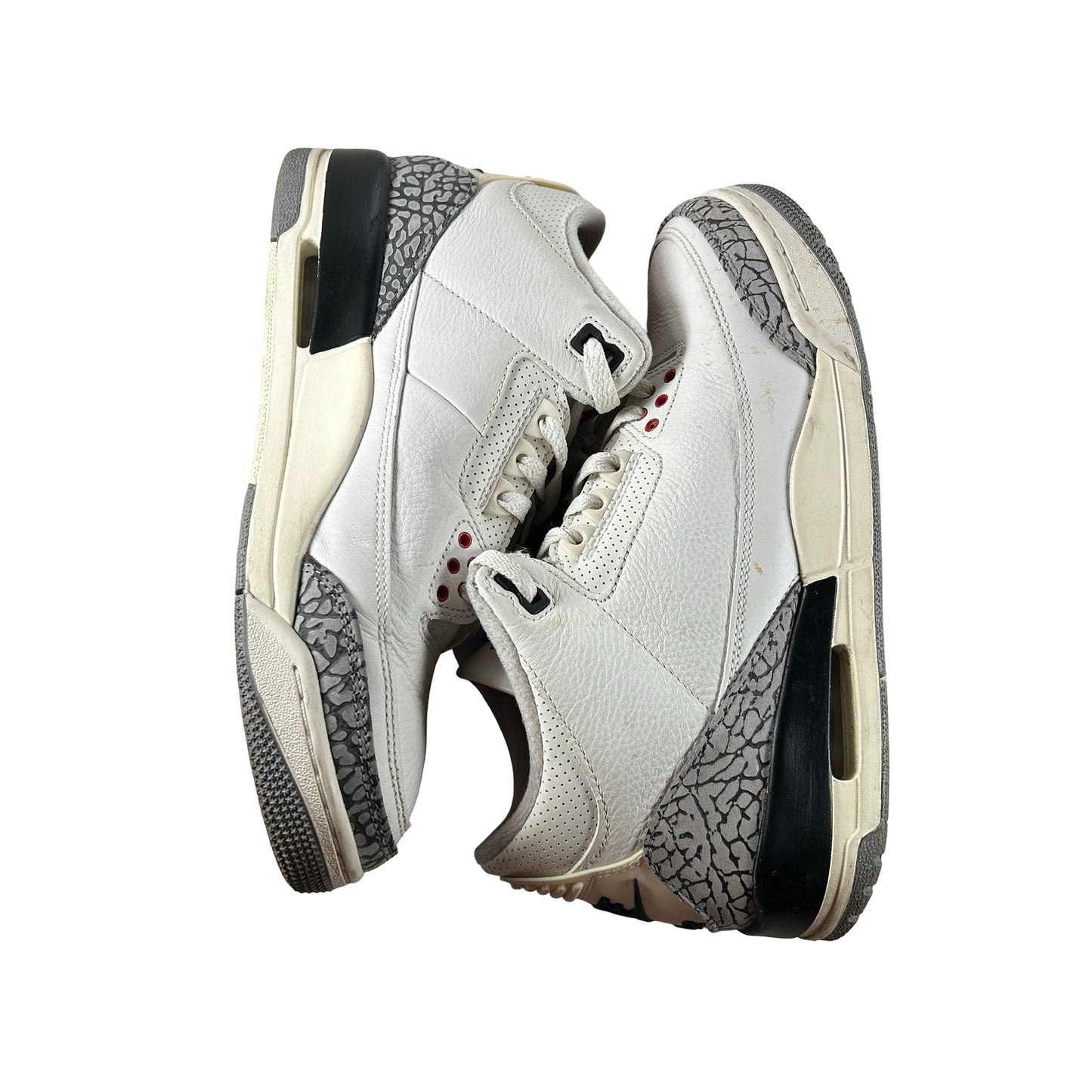 DN3707 100 Jordan 3 Retro White Cement Reimagined [USED] - 8.5 M (Used24)