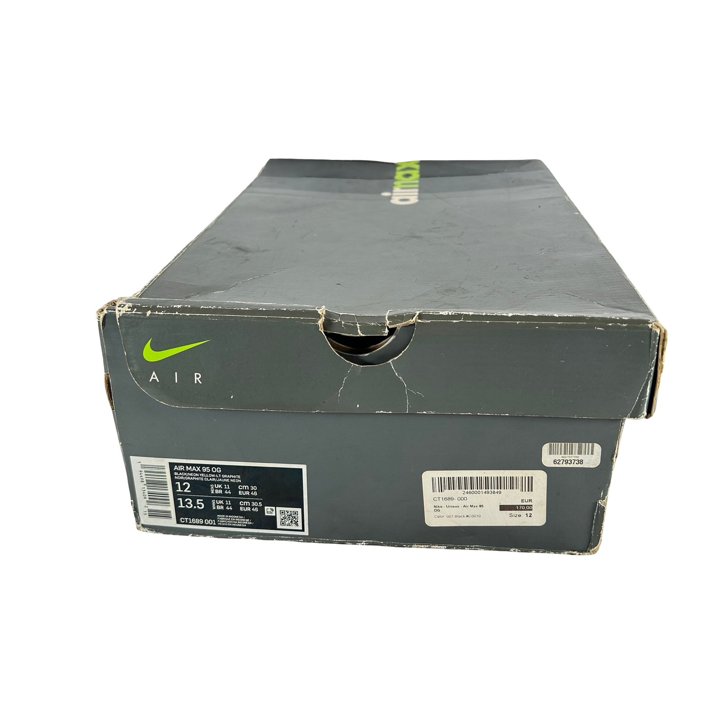 CT1689 001 Nike Air Max 95 OG Neon (2020) [USED] - 12 M (Used)