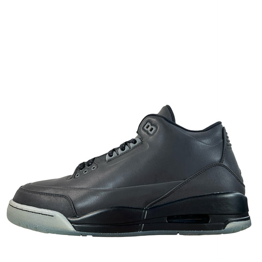 631603 010 Jordan 3 Retro 5Lab3 Black - 11.5 M (Yellowing)