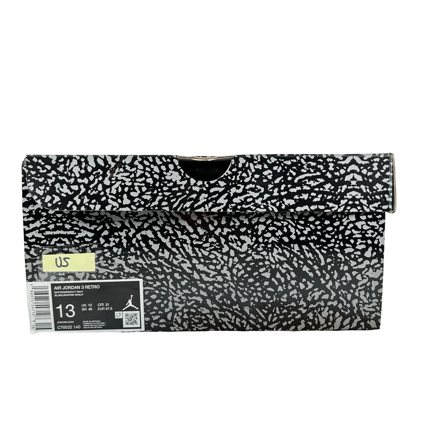 CT8532 140 Jordan 3 Retro Midnight Navy [USED] - 13 M (Used5)