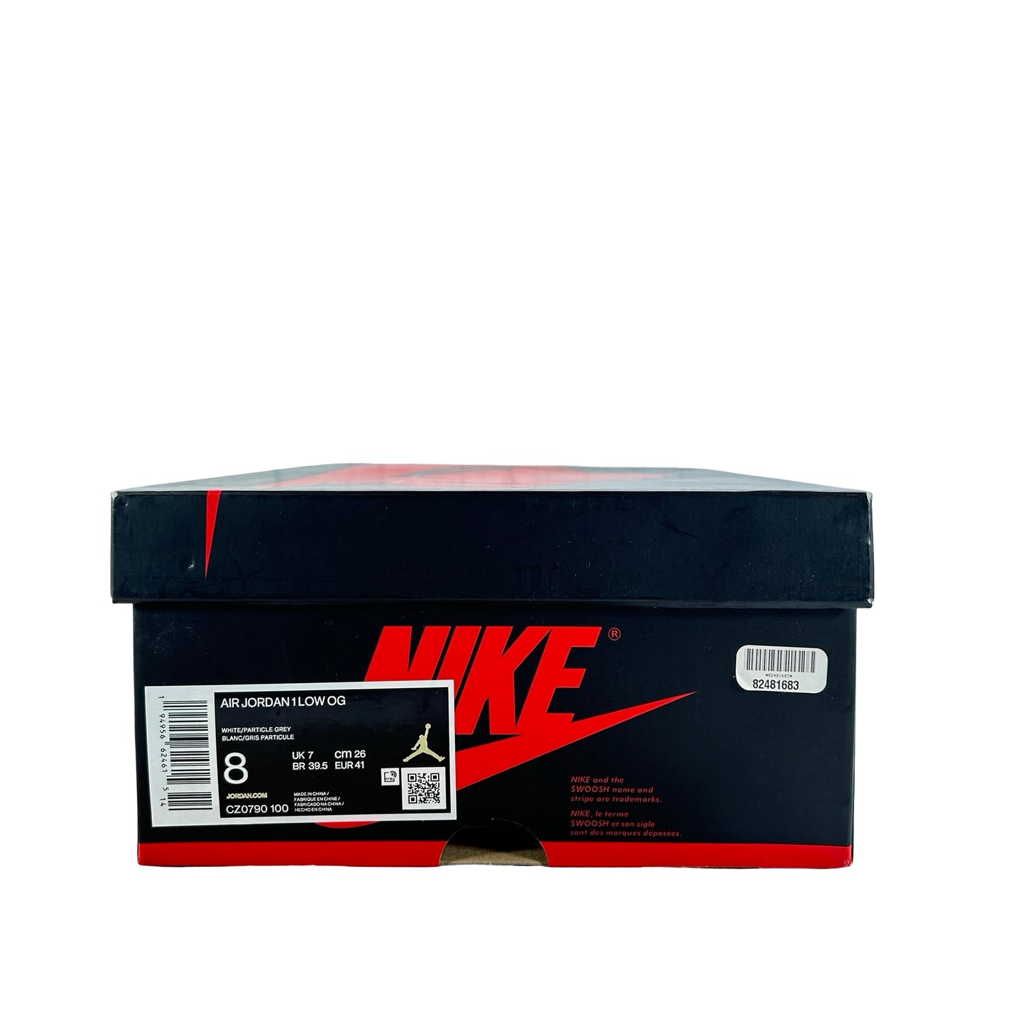 CZ0790 100 Jordan 1 Low OG Neutral Grey (2021) [USED] - 8 M (Used)