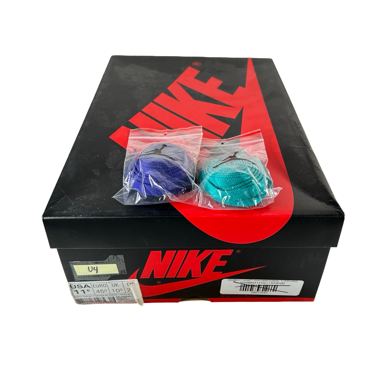 555088 311 Jordan 1 Turbo Green [USED] - 11.5 M (Used4)