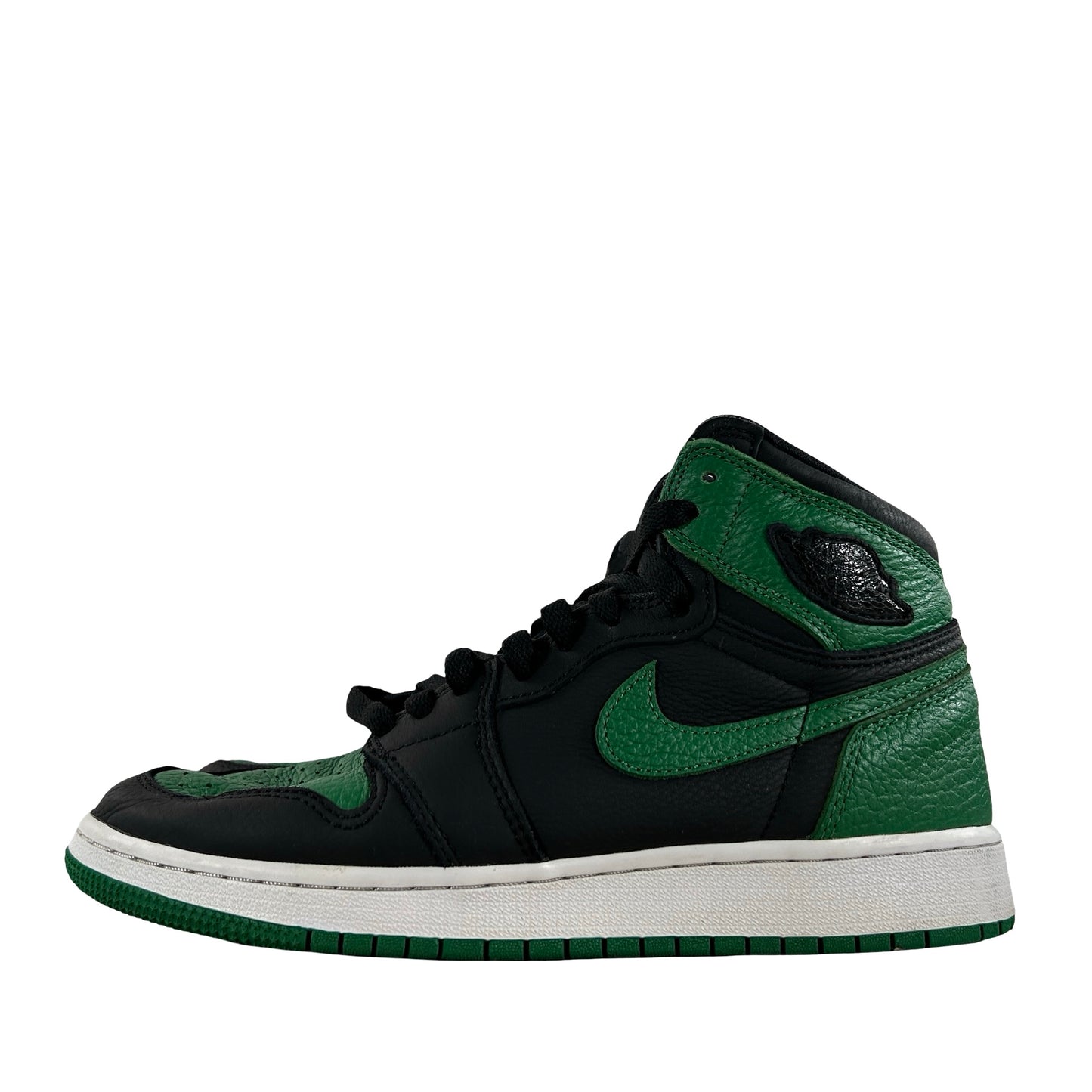 575441 030 Jordan 1 Retro High Pine Green Black (GS) [USED] - 6.5 Y (Used) (Replace Box)