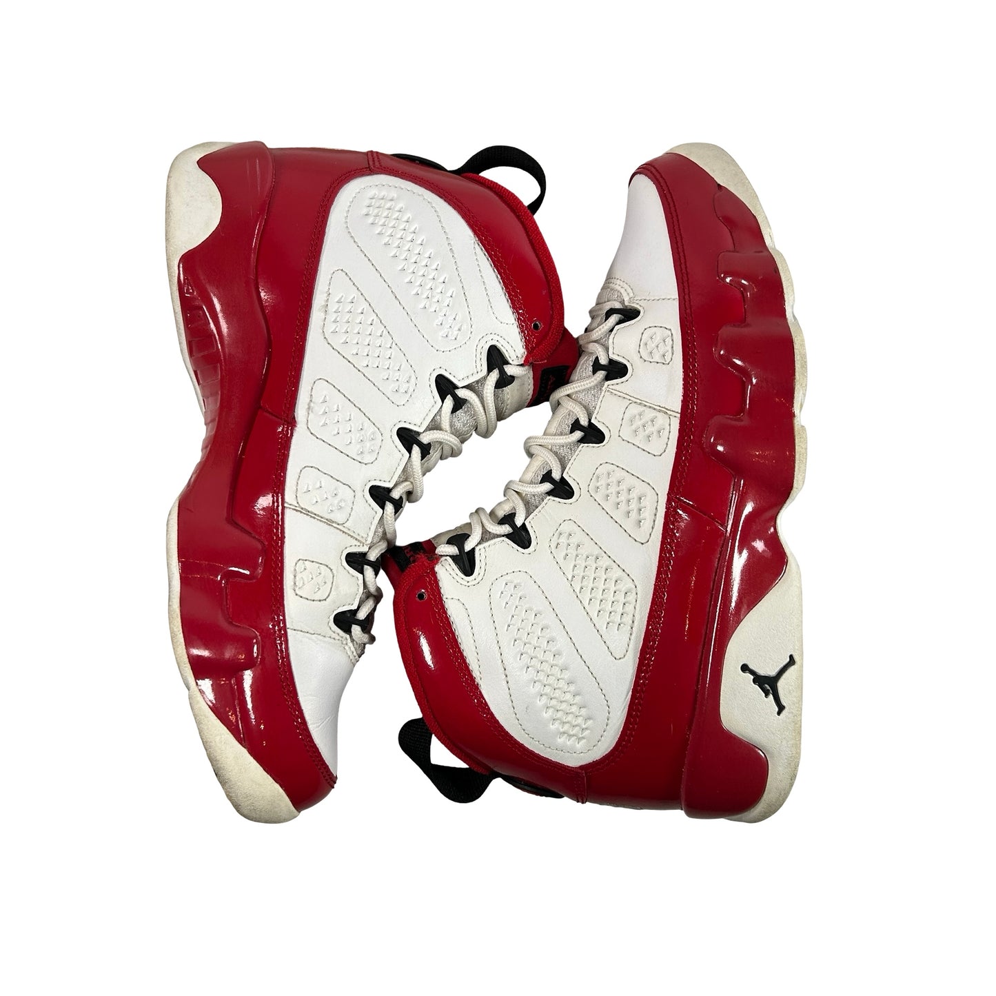 302370 160 Jordan 9 Retro White Gym Red [USED] - 7.5 M (Used)