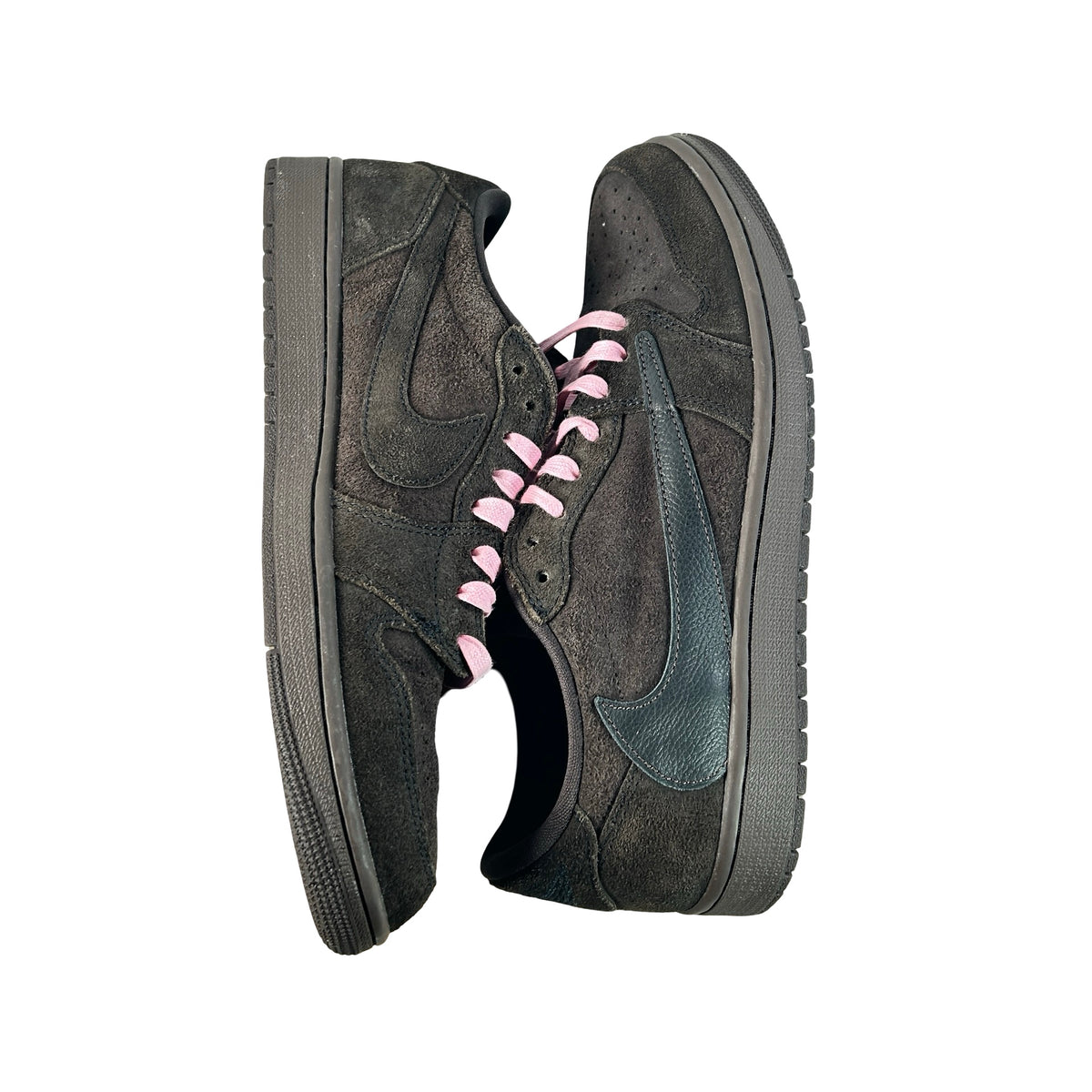 DM7866 202 Jordan 1 Retro Low OG SP Travis Scott Velvet Brown [USED] - 10.5 M (Used13)