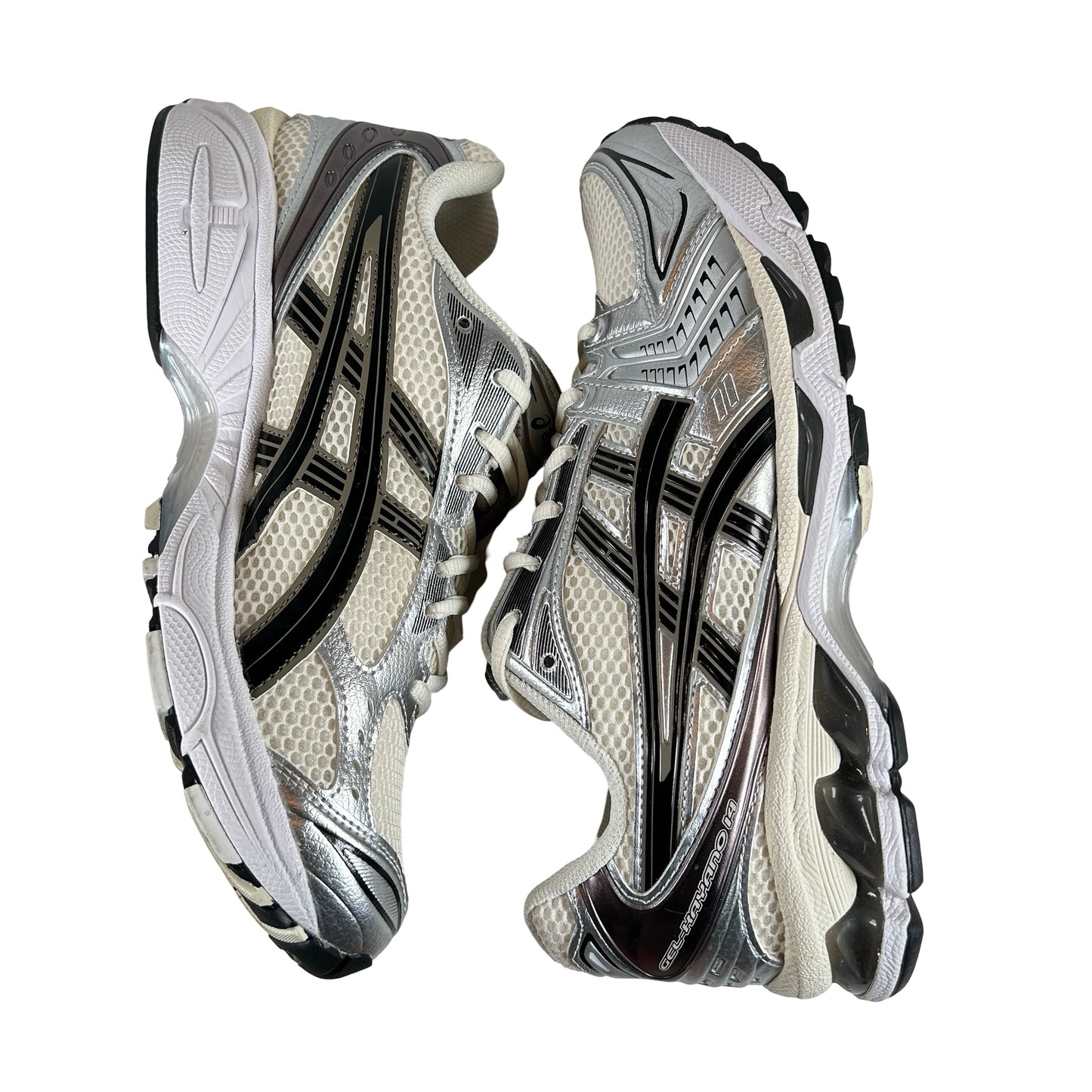 1201A019 108 ASICS Gel-Kayano 14 Cream Black Metallic Plum [USED] - 8.5 M (Used4)