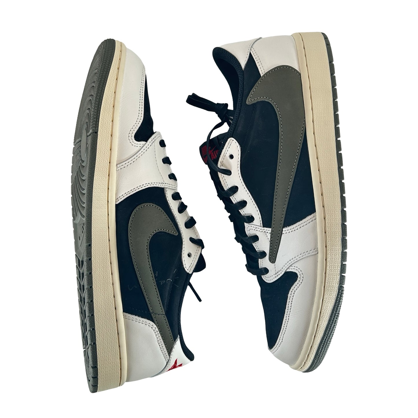 DZ4137 106 Jordan 1 Retro Low OG SP Travis Scott Olive (W) [USED] - 13 W (Used4)
