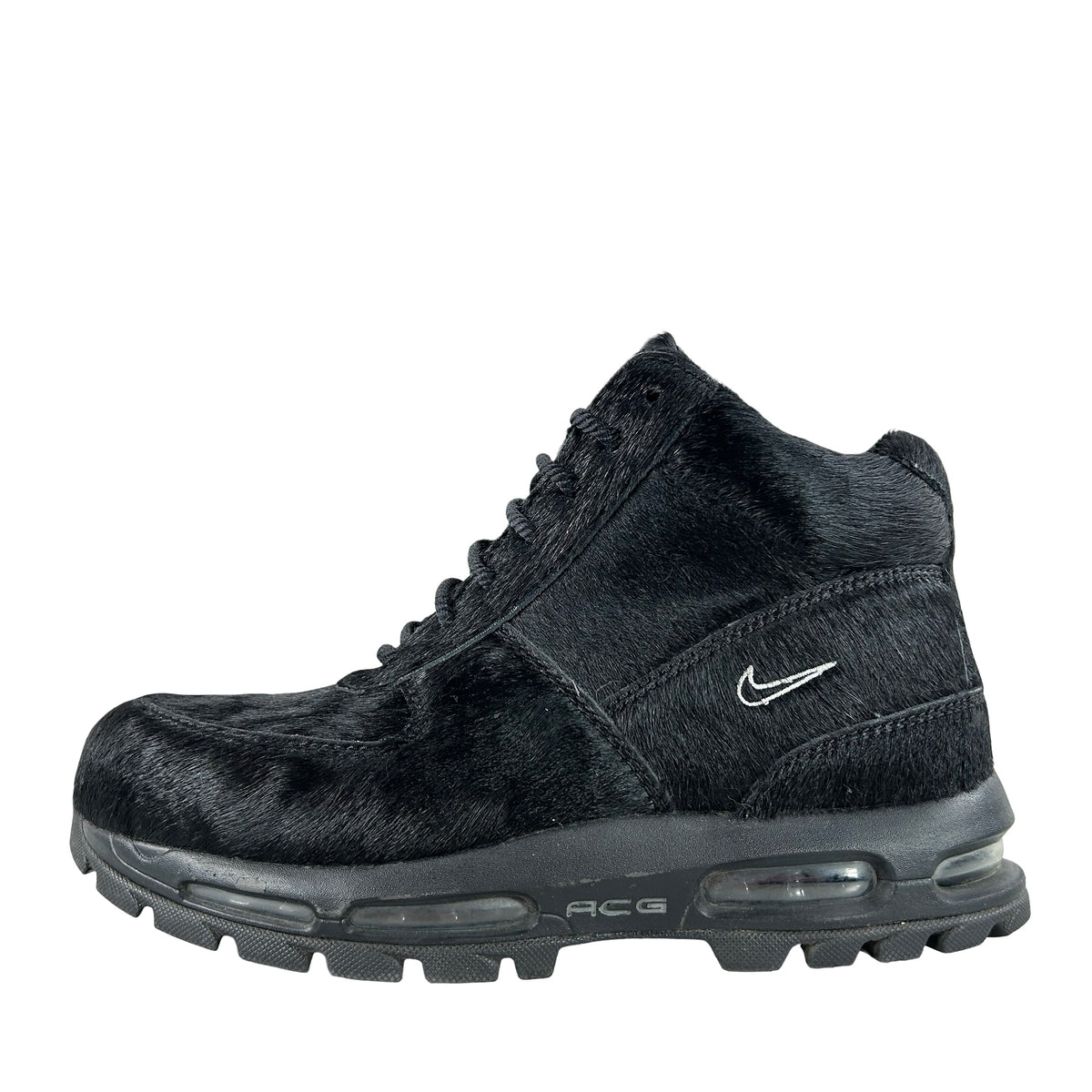 IO4635 001 Nike Air Max Goadome Black Pony Hair [USED] - 8.5 M (Used)