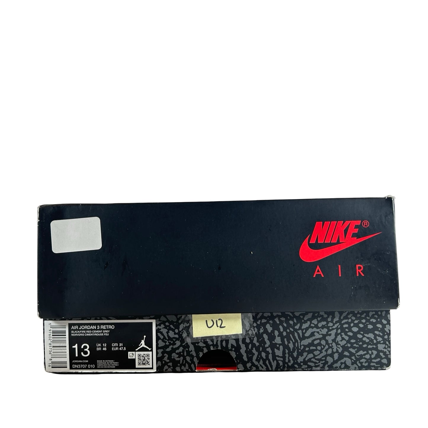 DN3707 010 Jordan 3 Retro Black Cement Reimagined (2024) [USED] - 13 (Used12)