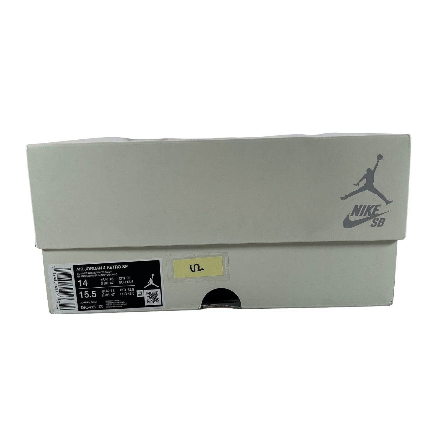 DR5415 100 Jordan 4 Retro SB Navy [USED] - 14 M (Used2)