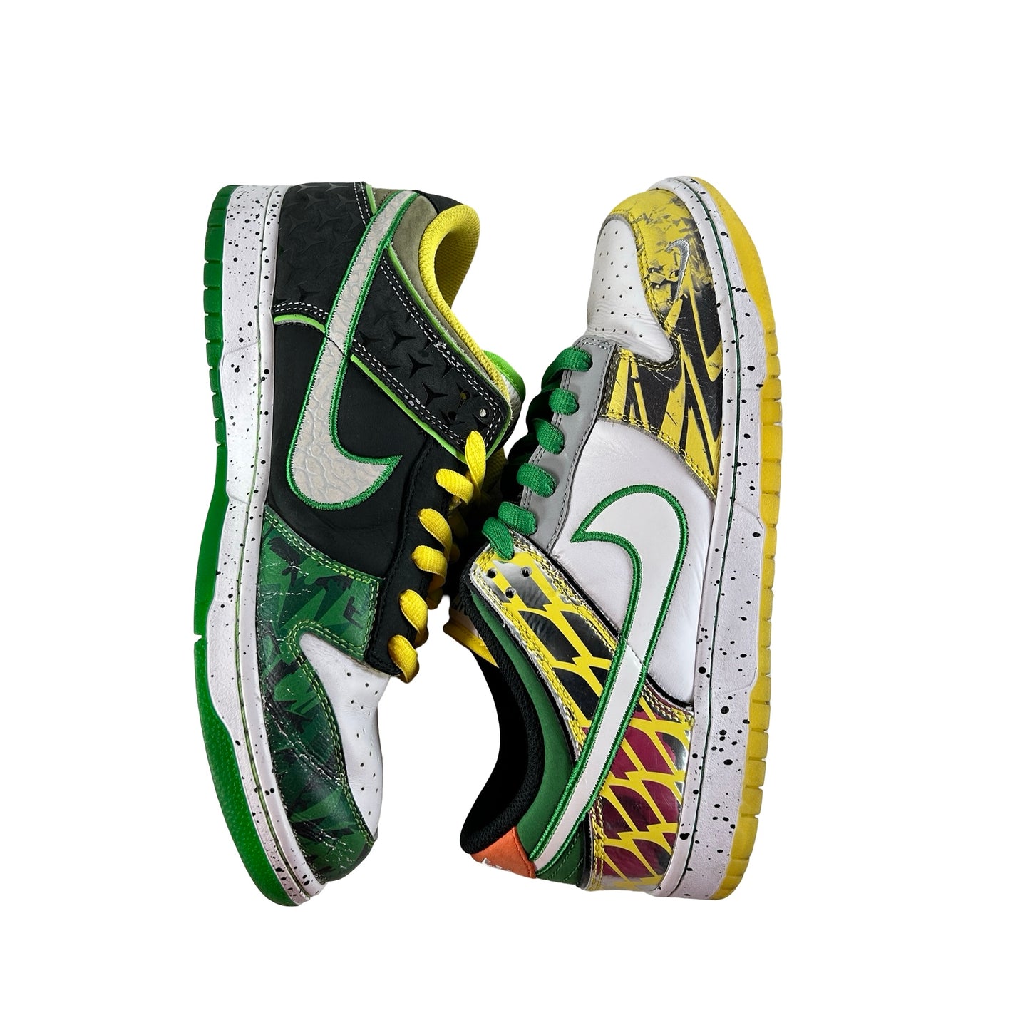 HV1454 100  Nike Dunk Low What the Duck Away University of Oregon PE [USED] - 10 M (Used)