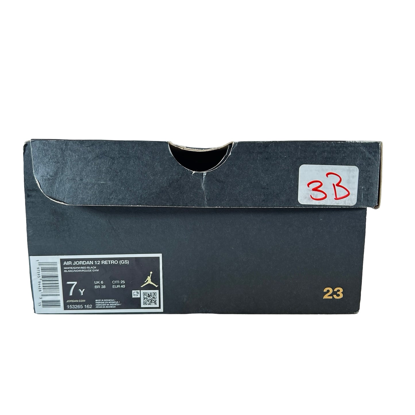 153265 162 Jordan 12 Retro Taxi Flip (GS) [USED] - 7 Y (Used)
