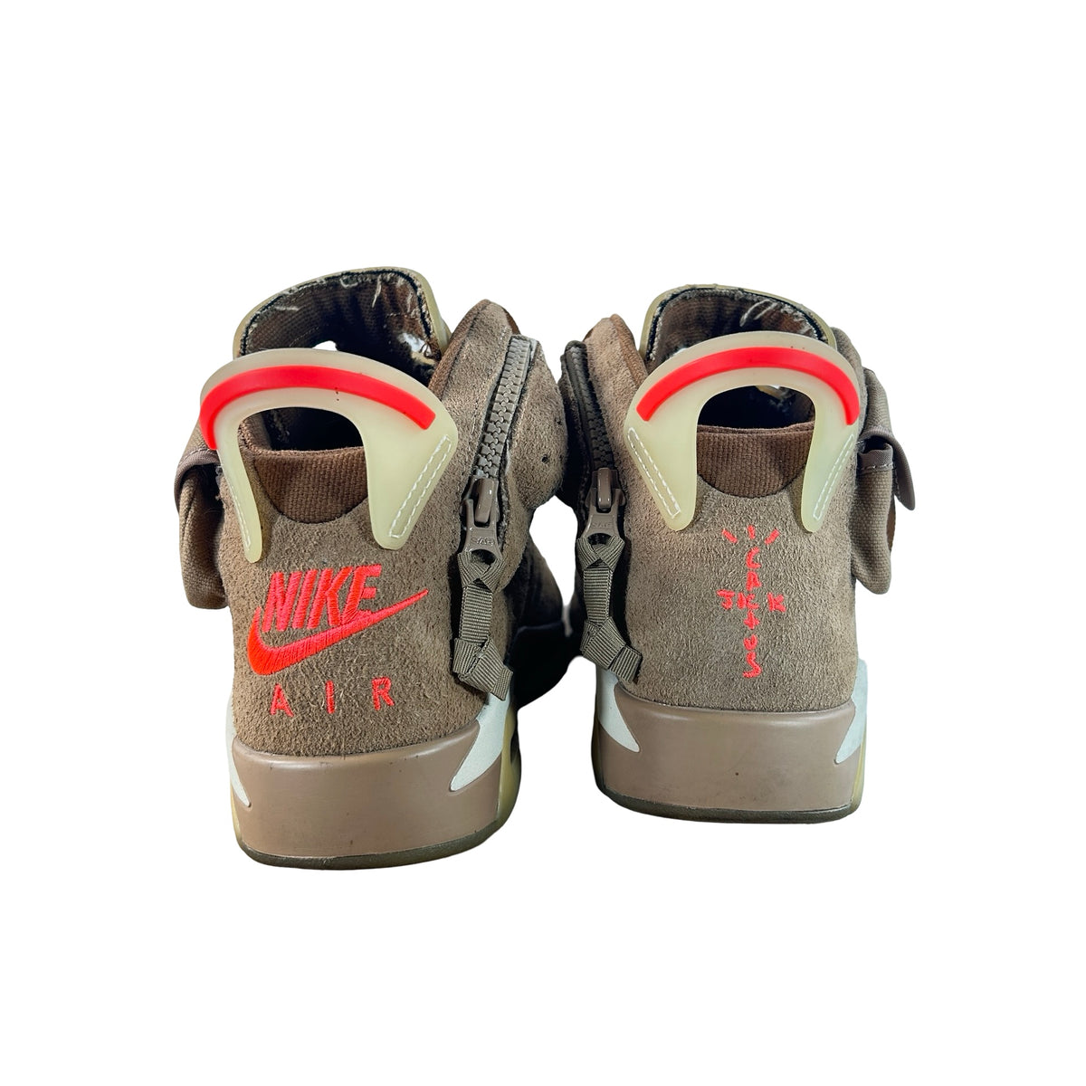 DH0690 200 Jordan 6 Retro Travis Scott British Khaki [USED] - 6 M (Used2)