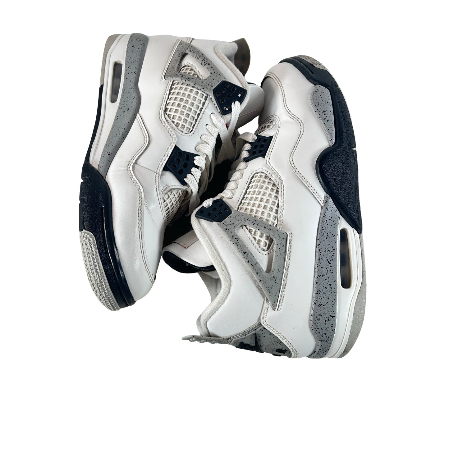 FV5029 100 Jordan 4 Retro White Cement (2025) [USED] - 8 M (Used16)
