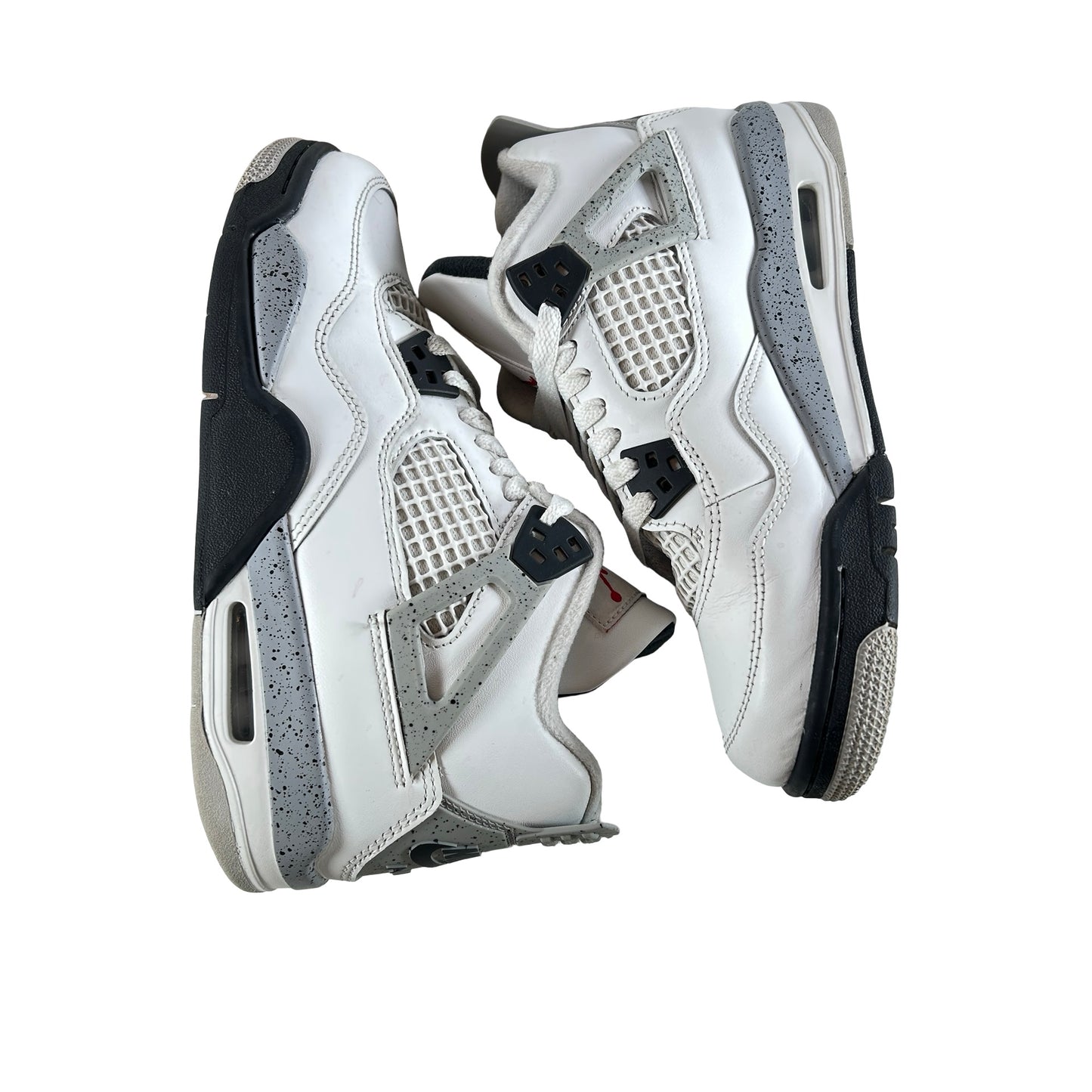 IB4171 100 Jordan 4 Retro White Cement (2025) (GS) [USED] - 5.5 Y (Used) (No Box)