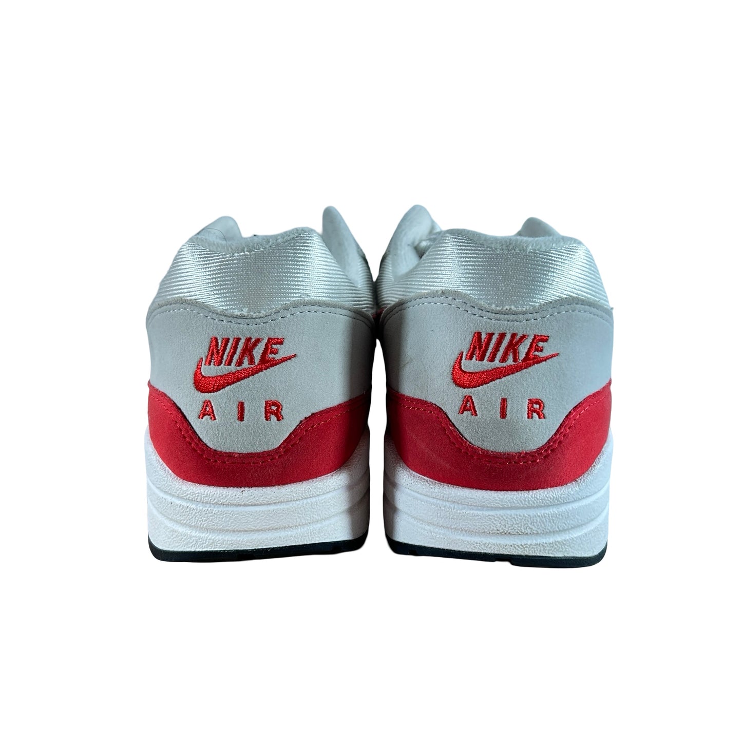 908375 103 Nike Air Max 1 Anniversary Red (2017/2018 Restock Pair) [USED] - 8.5 M (Used2)
