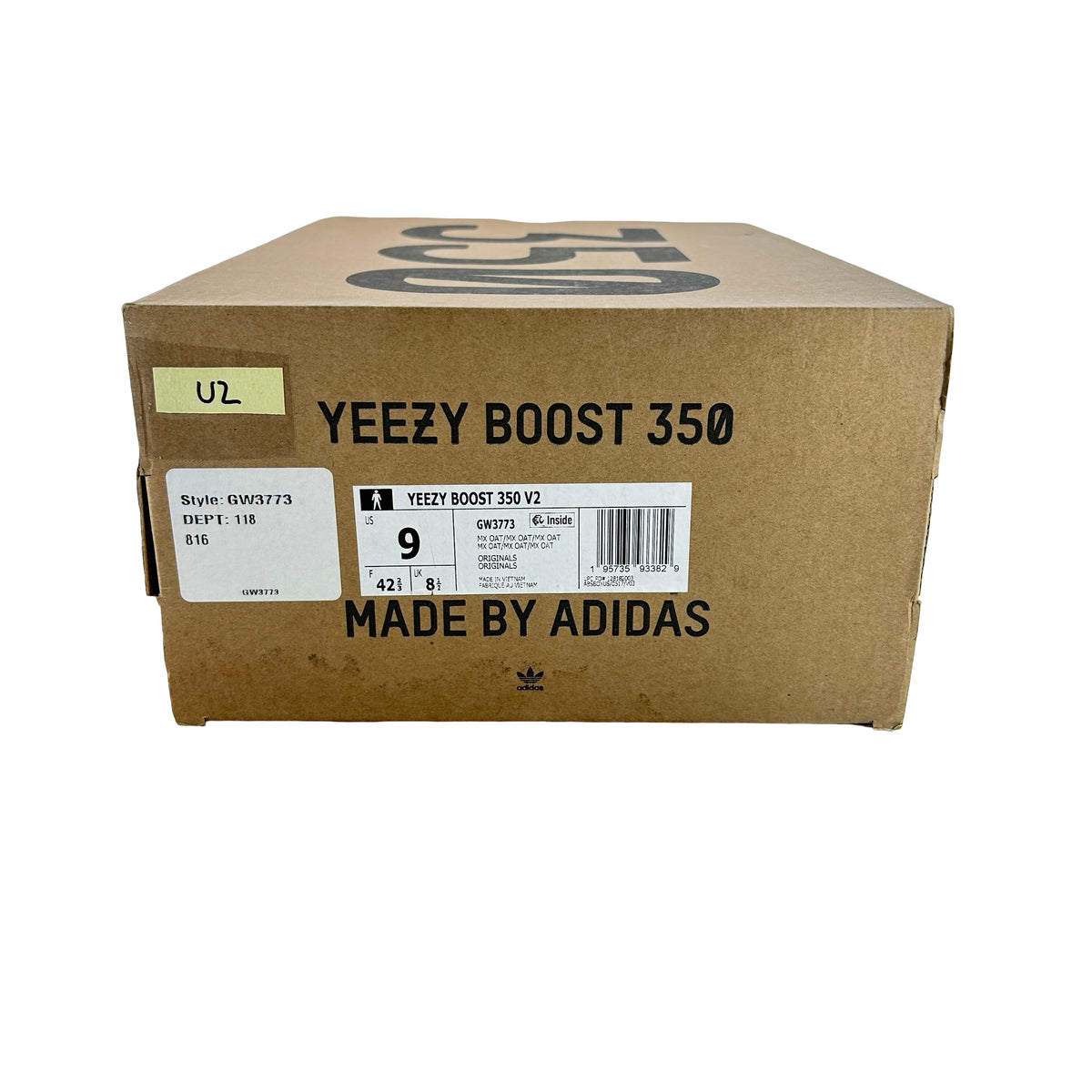 GW3773 Yeezy 350 MX Oat [USED] - 9 M (Used2)