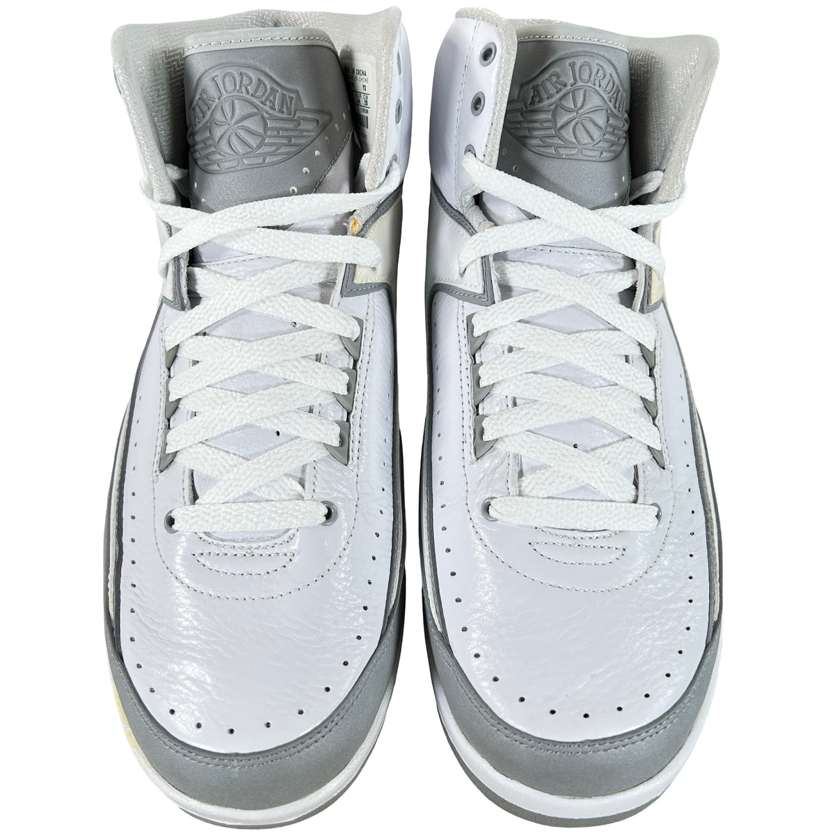 385475 101 Jordan 2 Retro Silver Anniversary (2010) - 10 M (Yellowing)