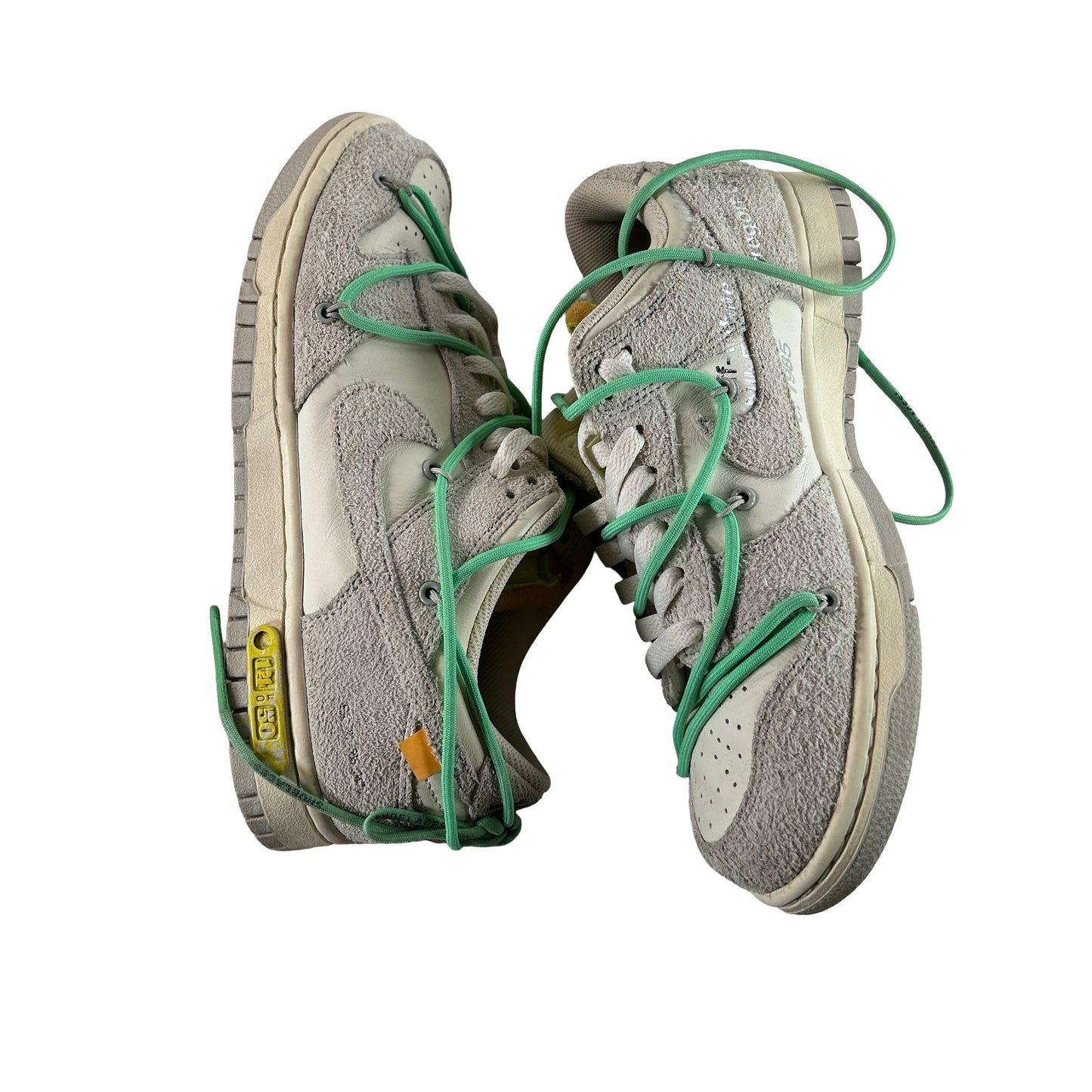 DJ0950 106 Nike Dunk Low Off-White Lot 14 [USED] - 8.5 M (Used2)