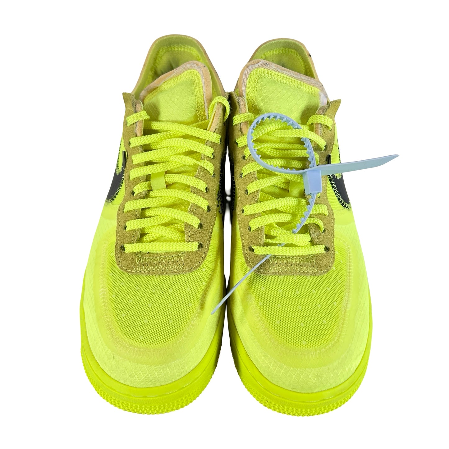 AO4606 700 Nike Air Force 1 Low Off-White Volt [USED] - 7.5 M (Used2)