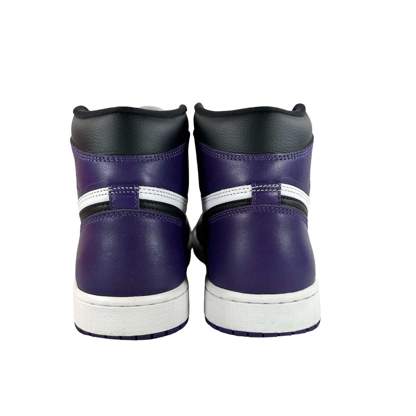 555088 500 Jordan 1 Court Purple [USED] - 10 M (Used) (Replace Box)