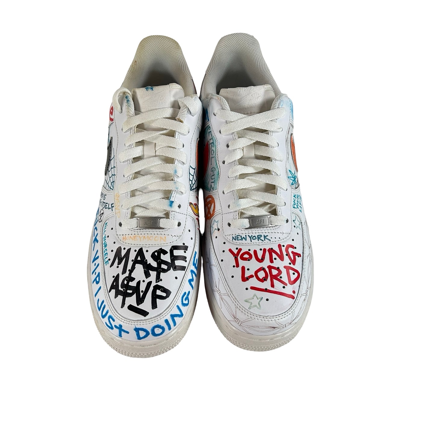 Nike Air Force 1 Low Vlone x Pauly x Mase x Himumimdead [CONDITIONAL] - 12 M (Yellowing) (Replace Box)