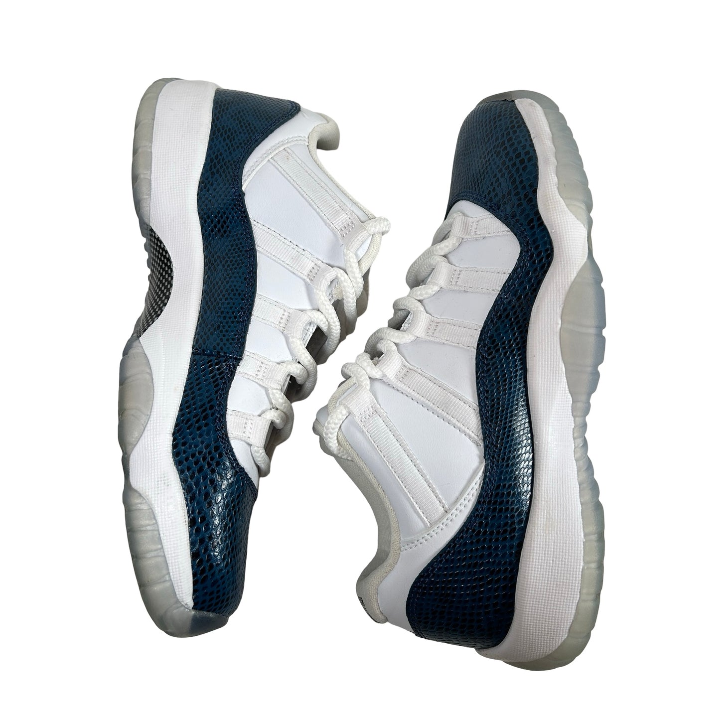 CD6847 102 Jordan 11 Retro Low Snake Azul marino (2019) (GS)