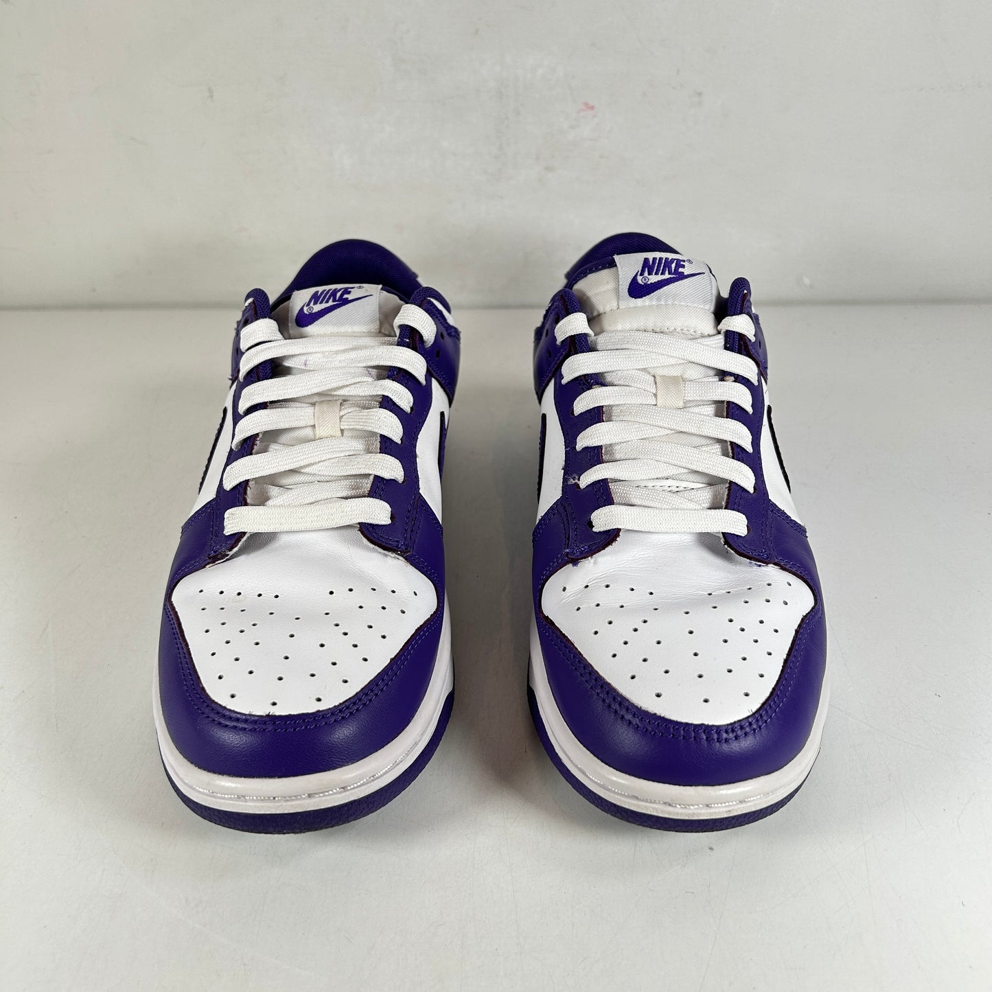 DD1391 104 Nike Dunk Low Championship Court Purple [USED] - 8 M (Used)