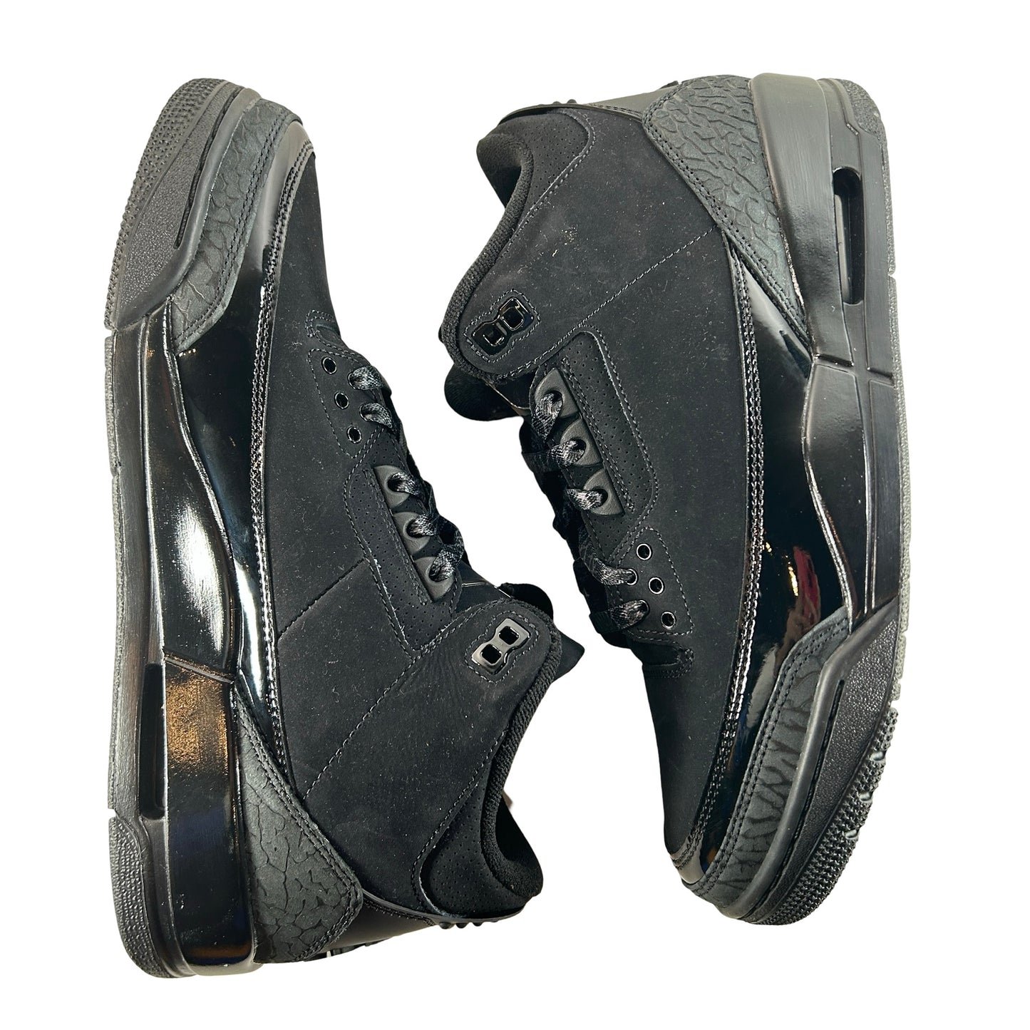 CT8532 001 Jordan 3 Retro Black Cat (2025) [USED] - 9.5 M (VNDS)