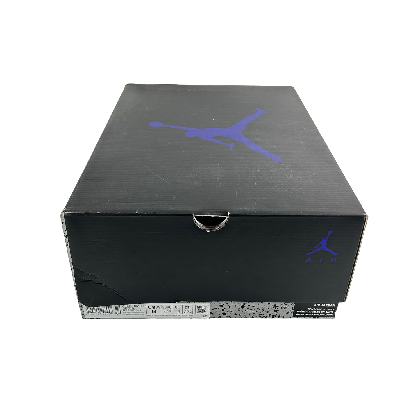 DD0587 141 Jordan 5 Retro Dark Concord [USED] - 9 M (Used)