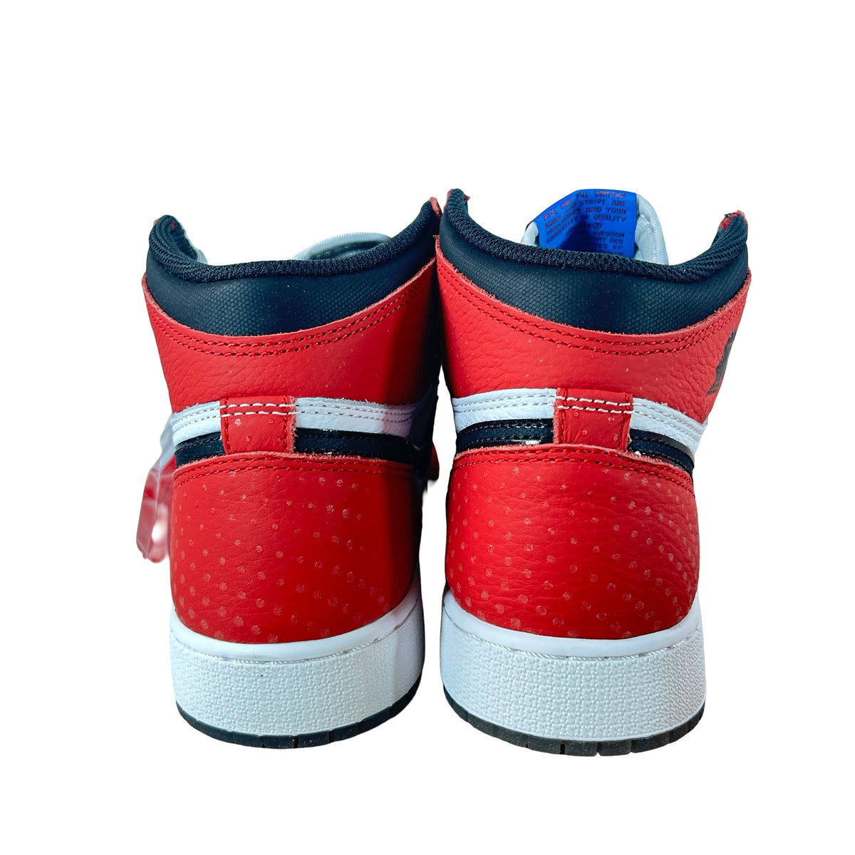575441 602 Jordan 1 Retro High Spider-Man Origin Story (GS) - 6.5 Y (Yellowing Sole)