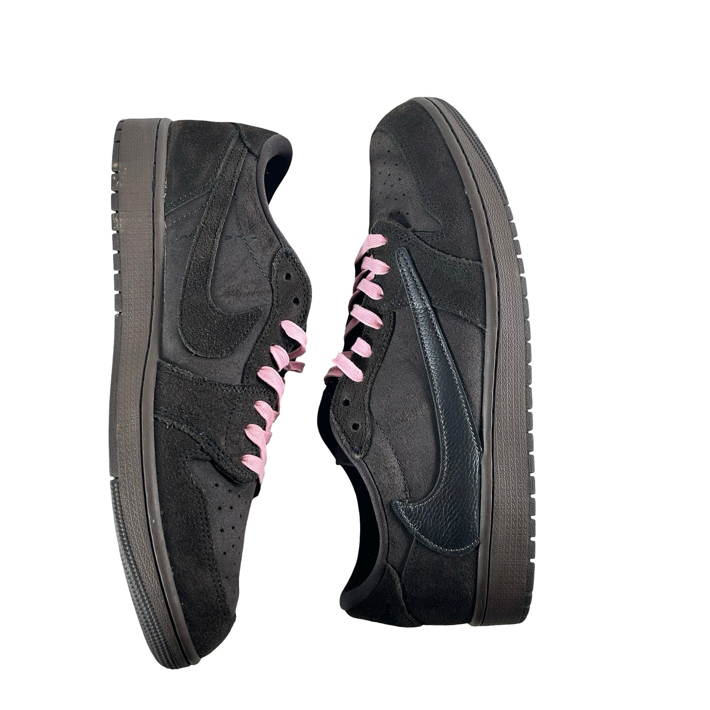DM7866 202 Jordan 1 Retro Low OG SP Travis Scott Velvet Brown [USED] - 12.5 M (Used) (No Box)