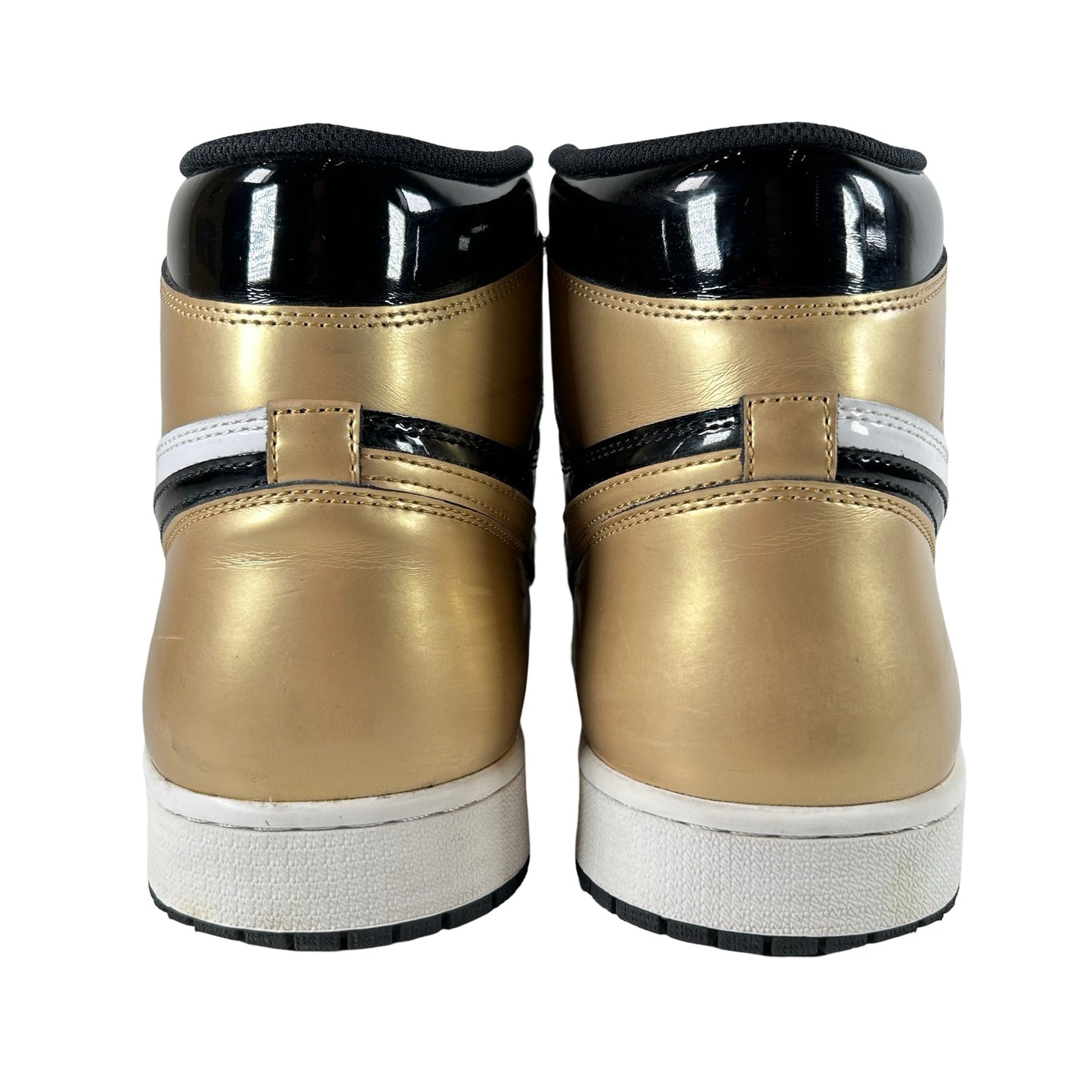 861428 007 Jordan 1 Retro High NRG Patent Gold Toe [USED] - 14 M (Used)