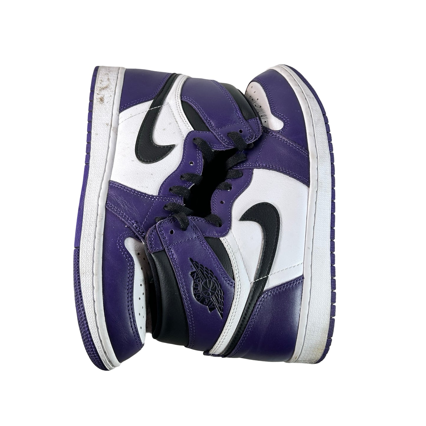 555088 500 Jordan 1 Court Purple [USED] - 9.5 M (Used7)
