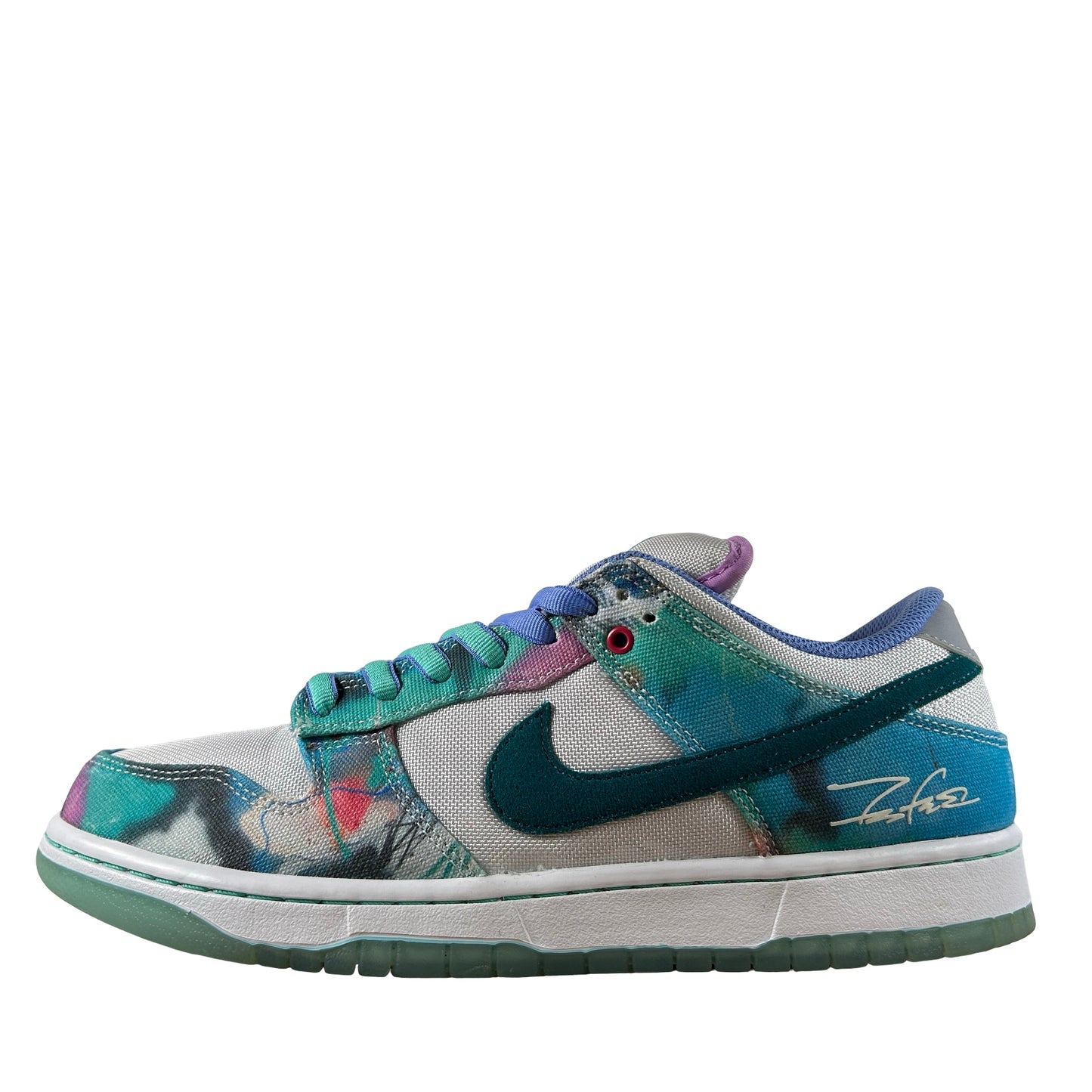 HF6061 400 Nike SB Dunk Low Futura Laboratories Bleached Aqua [USED] - 10 M (Used2)