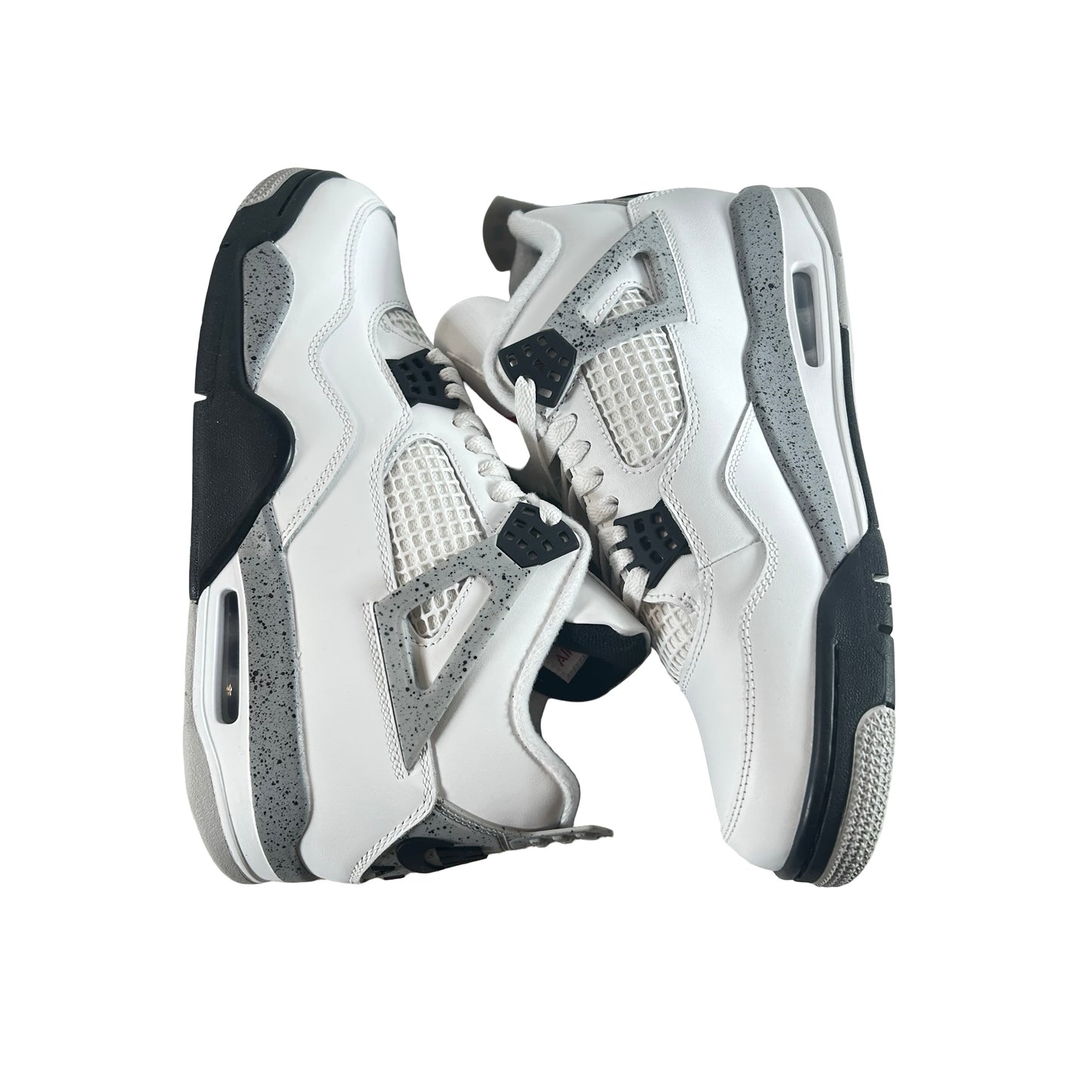FV5029 100 Jordan 4 Retro White Cement (2025) [USED] - 9.5 M (Used18)