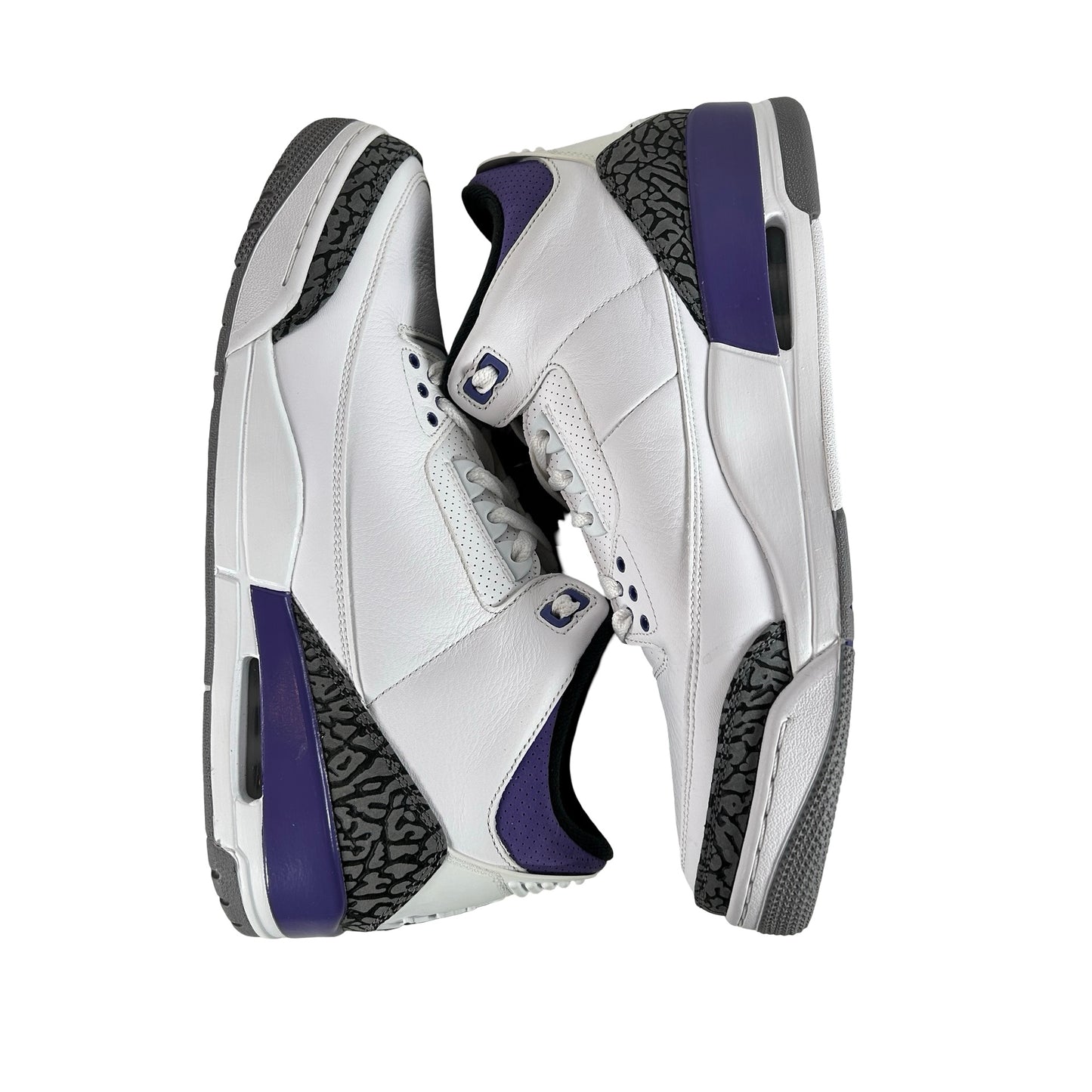 CT8532 105 Jordan 3 Retro Dark Iris [USED] - 12 M (Used2)