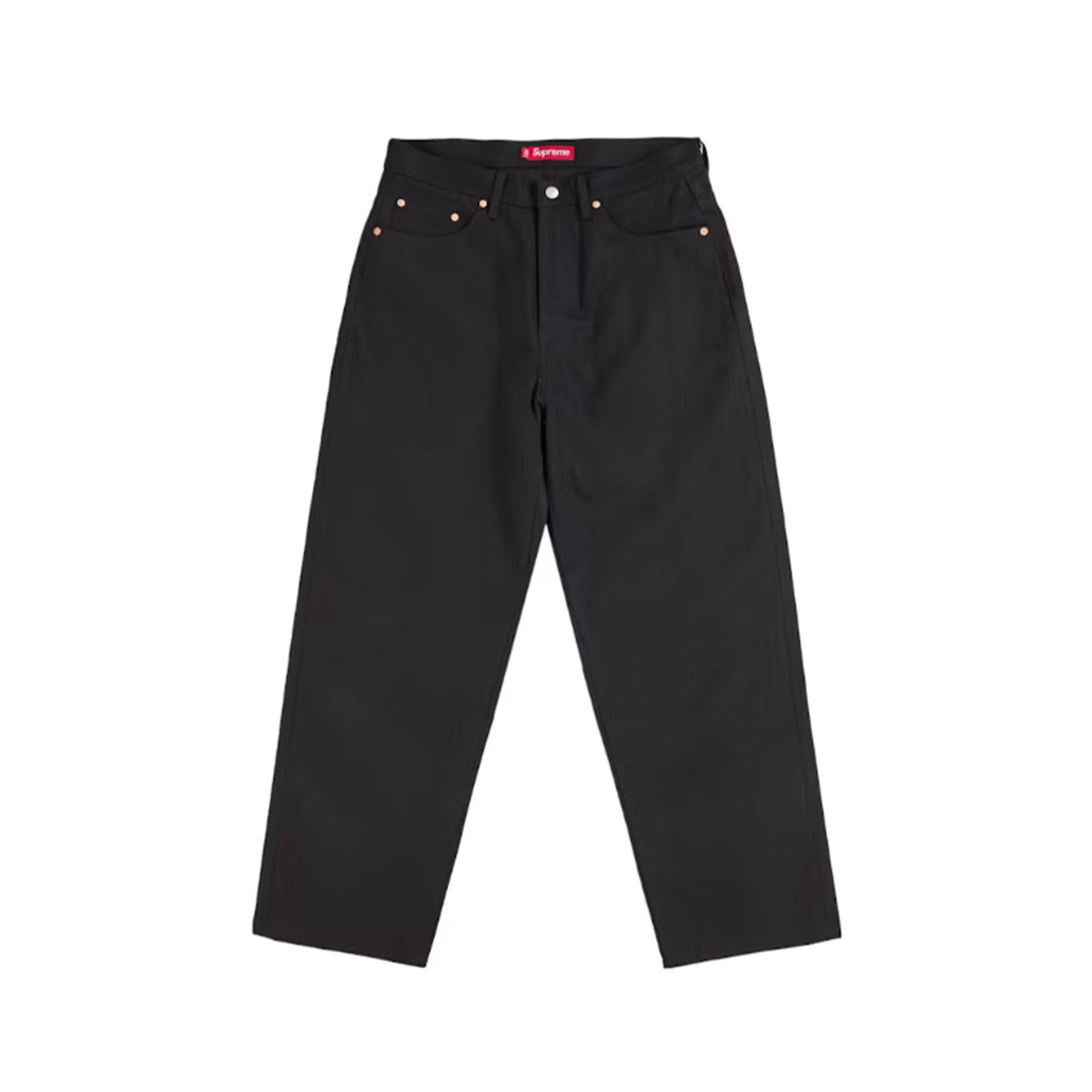 Supreme Baggy Selvedge Jean Rigid Black