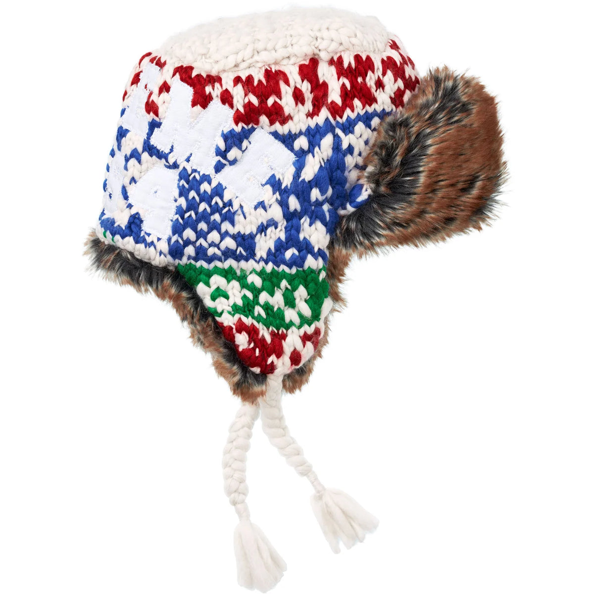 Supreme Crochet Earflap Beanie (FW26)
