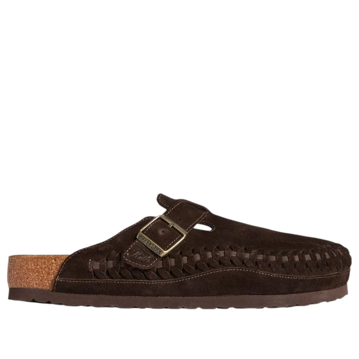 1031020 Birkenstock Boston Braided Suede Kith Mocca