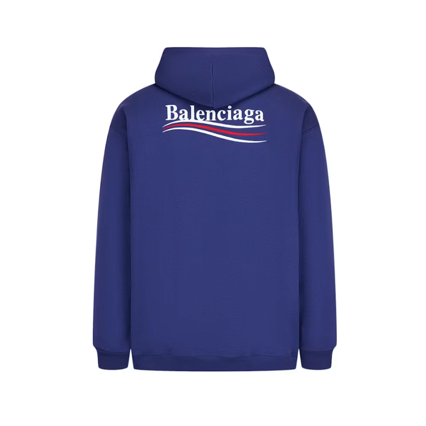 Balenciaga Political Campaign Medium Fit Hoodie Blue [USED] - L (Used)
