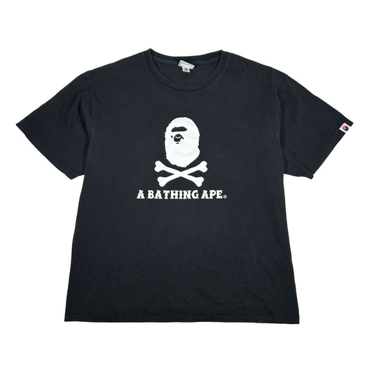 A Bathing Ape Captain Ape Crossbone T Shirt [USED] - 2XL (Used)
