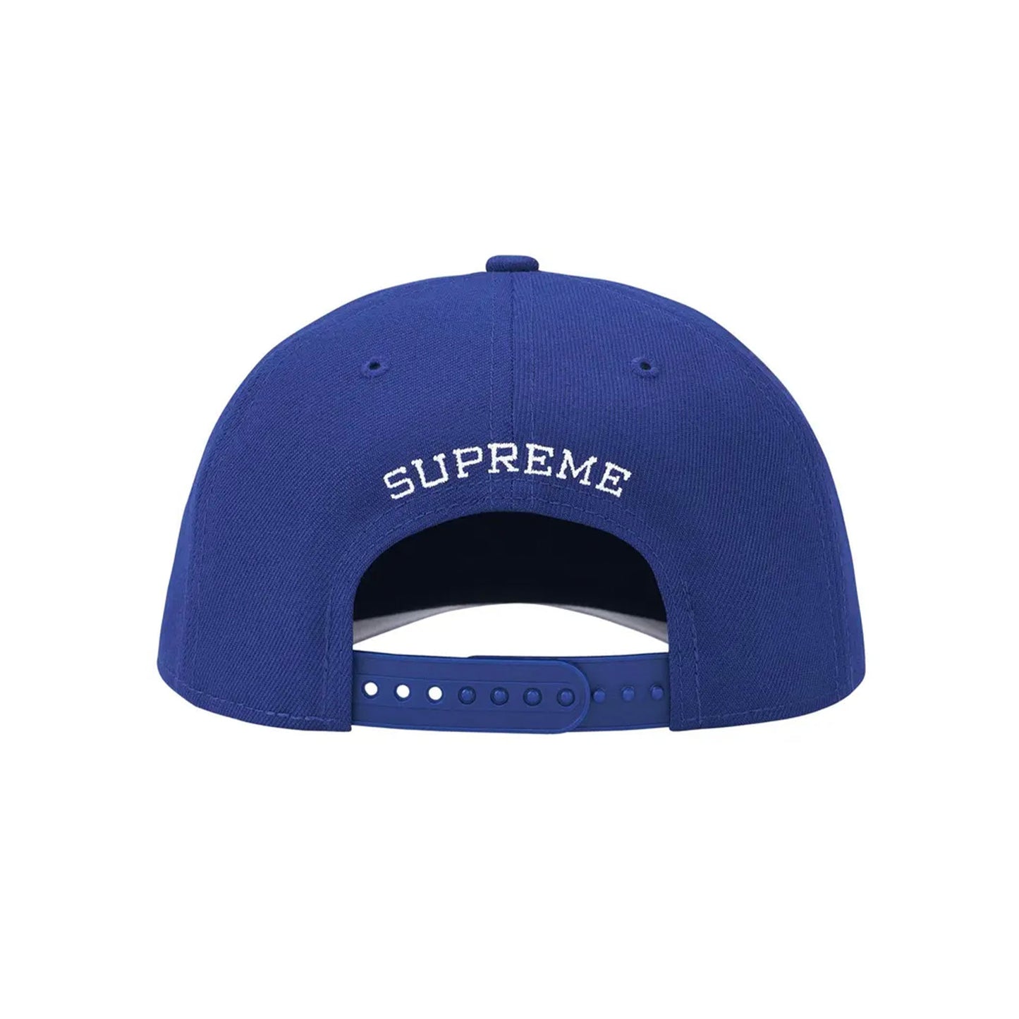 Supreme Gothic Outline Adjustable New Era 59Fifty Fitted Cap Royal