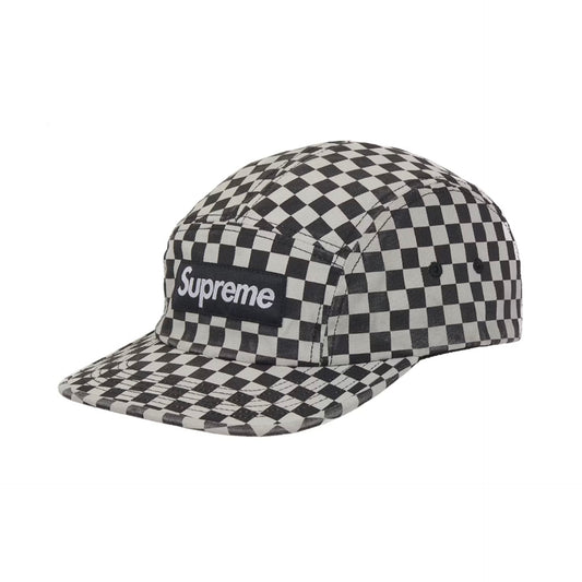 Supreme Washed Chino Twill Camp Cap (FW26) Checker