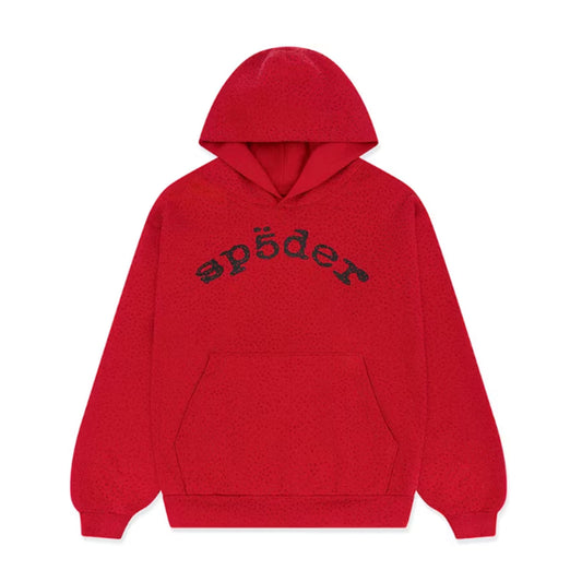 Sp5der VVS Hoodie Red