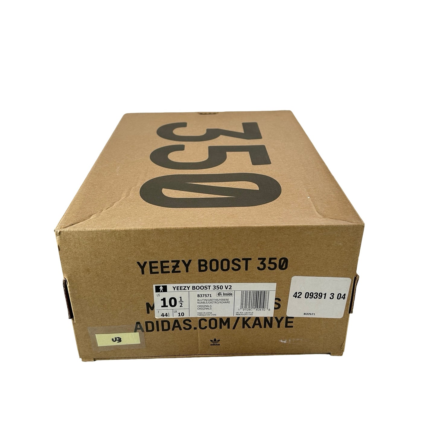 B37571 adidas Yeezy Boost 350 V2 Blue Tint (2017/2023) [USED] - 10.5 M (Used3)