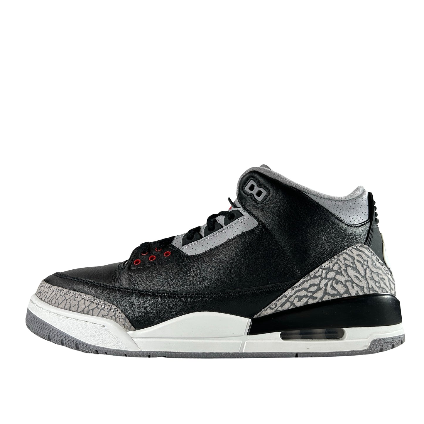DN3707 010 Jordan 3 Retro OG Black Cement (2024) [USED] - 13 M (Used3)
