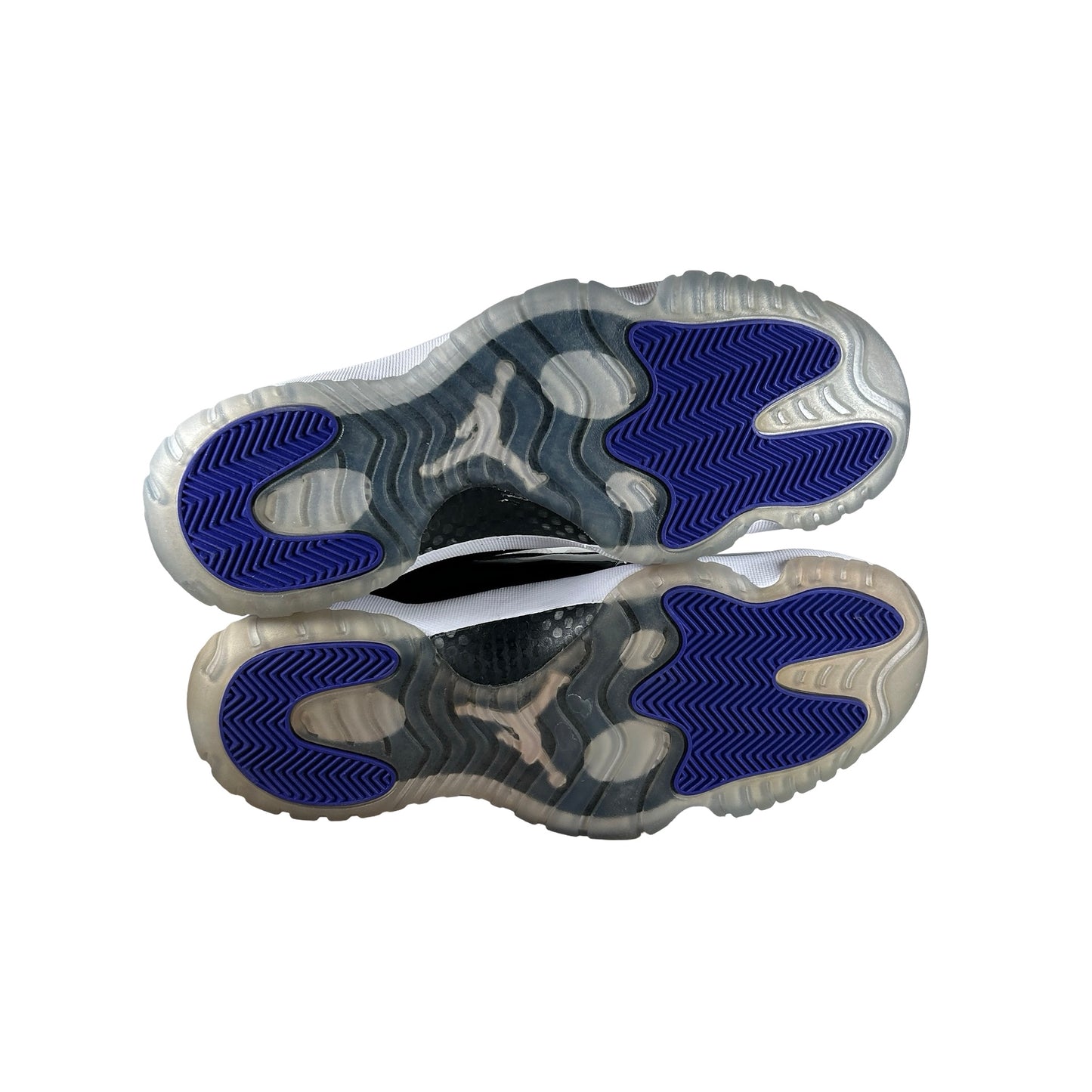378037 100 Jordan 11 Concord - 10 M (Yellowing Soles3)